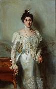 John Singer Sargent Portrait of Mrs. Asher B. Wertheimer painting